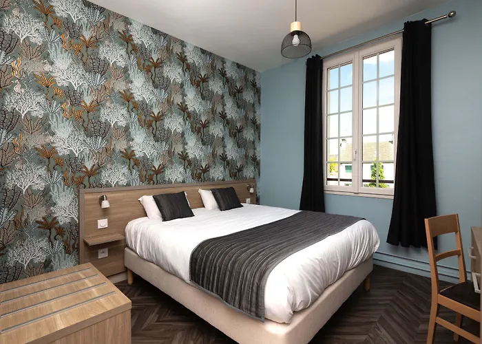 Logis Restaurant De La Poste 호텔 Le Mêle-sur-Sarthe